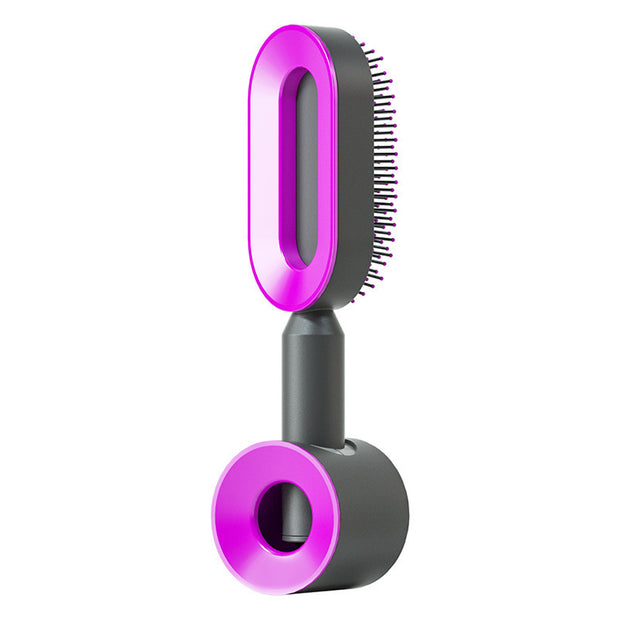 Self Cleaning Anti-Static Hair Brush