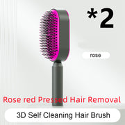 Self Cleaning Anti-Static Hair Brush