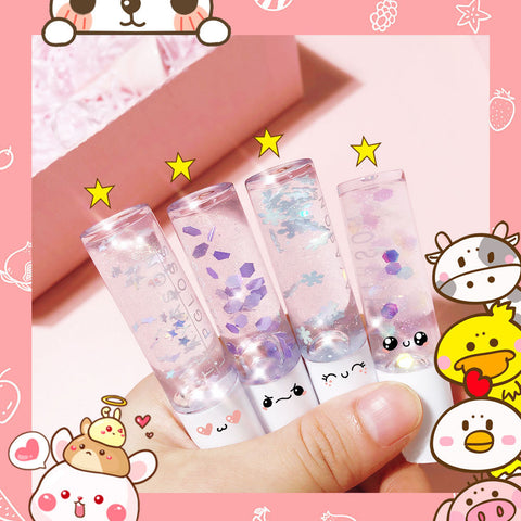 Transparent Pearlescent White Base Lip Gloss