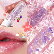 Transparent Pearlescent White Base Lip Gloss