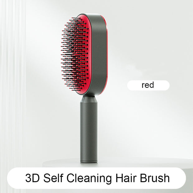 Self Cleaning Anti-Static Hair Brush