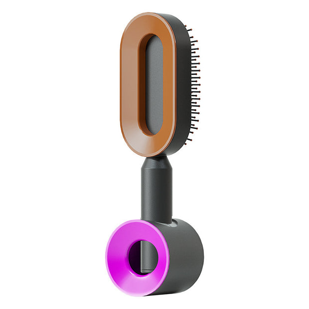 Self Cleaning Anti-Static Hair Brush